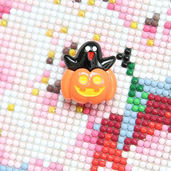 5 st diamantmålningssökare Lätt att använda söt tecknad form diamantmålningsmagnethållare