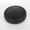 2Pcs Bbq Grill Wheels 6" Oven Accessories 6 Inch Blow Molded Wheel Replacement Barbecue 8-10Mm Hole Backyard Garden Tool Parts