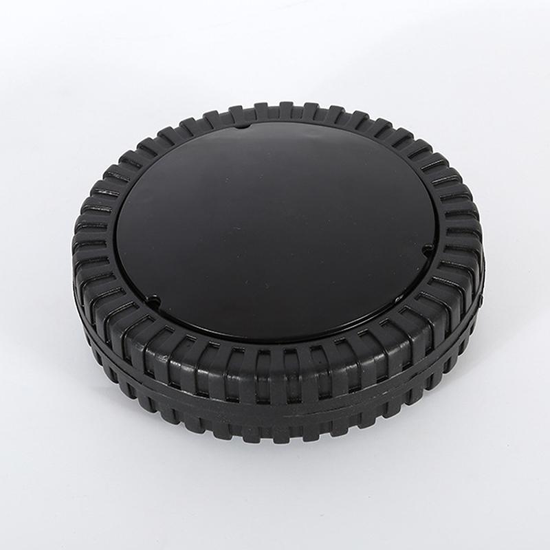 2Pcs Bbq Grill Wheels 6" Oven Accessories 6 Inch Blow Molded Wheel Replacement Barbecue 8-10Mm Hole Backyard Garden Tool Parts