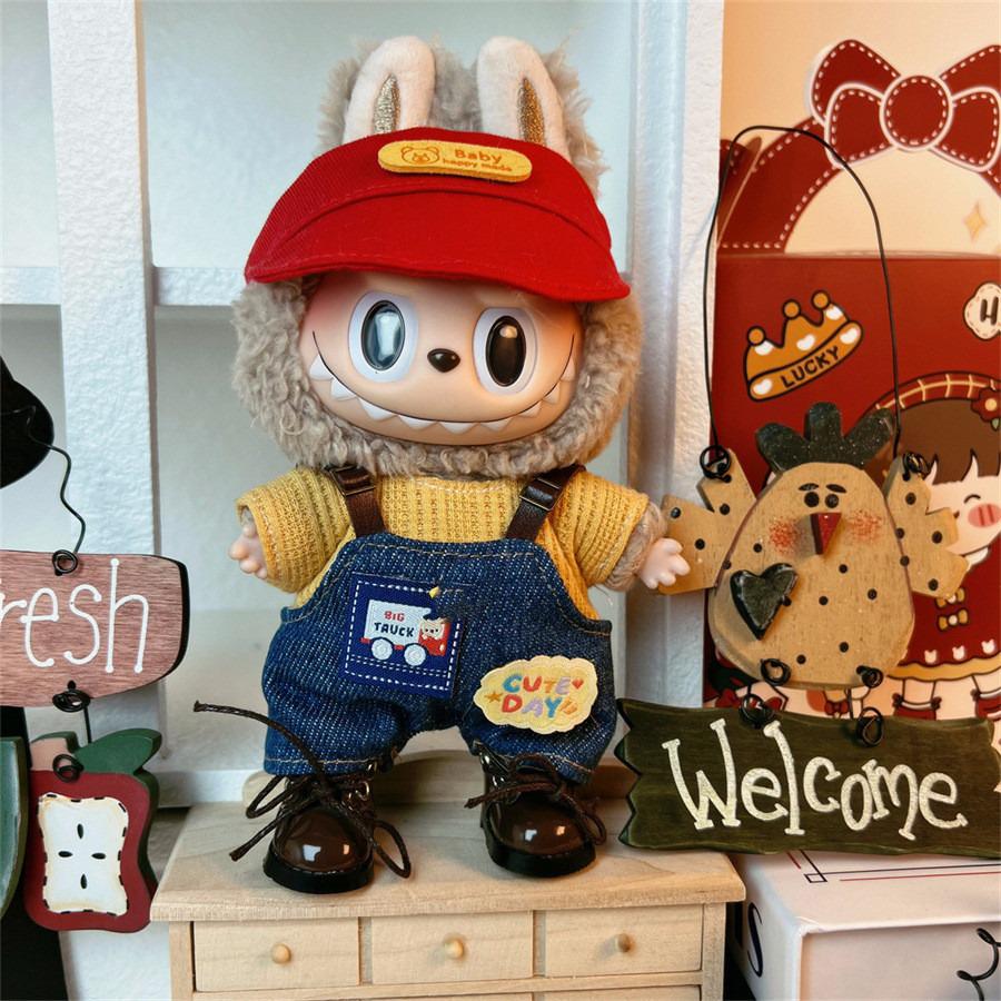 No Shoes For 15cm Labubu Stylish Outfit Clothes Sports & Leisure Suit  Labubu Outfit Accessories Labubu Ropa