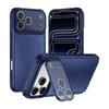 For Magsafe Magnetic Phone Case for IPhone 17 16 15 14 13 12 11 Pro Max Plu Air Shockproof Lens Bracket Matte Acrylic Back Cover