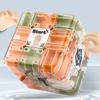 1/2Pcs 3D Puzzle Maze Cube Educational Brain Teaser Handheld Rolling Ball Maze Cube Spatial