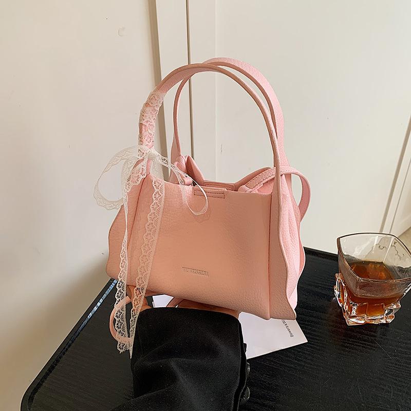 Bag women's 2025 new popular fashion hand bag high-quality texture shoulder crossbody bucket bag