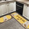 Washable Kitchen Floor Mat Parlor Carpet Bedroom Long Rug Bathroom Entrance Doormat Toilet Anti -Slip Anti -Fatigue Absorbent Mats 