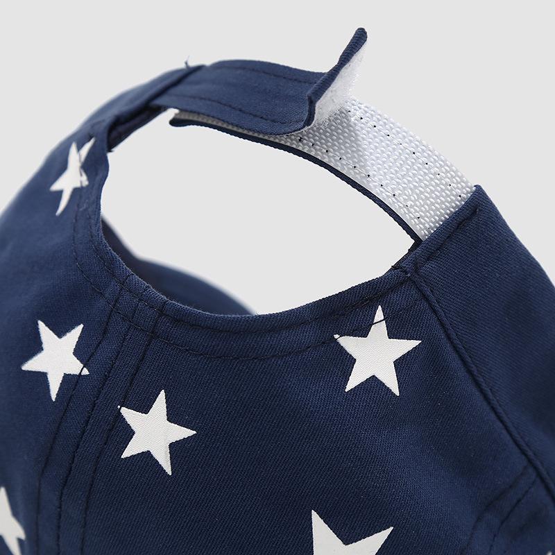 Korean Style Kids' Star Baseball Cap - Trendy Sun Hat for Boys & Girls