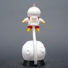 18cm Anime Dragon Ball Z Super Saiyan Moon Majin Buu Space Suit Figure Model Toy PVC Collection Room Night light Decoration Gift