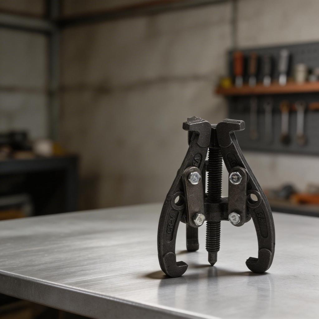 Three-jaw puller bearing removal tool two-claw small pull-out puller