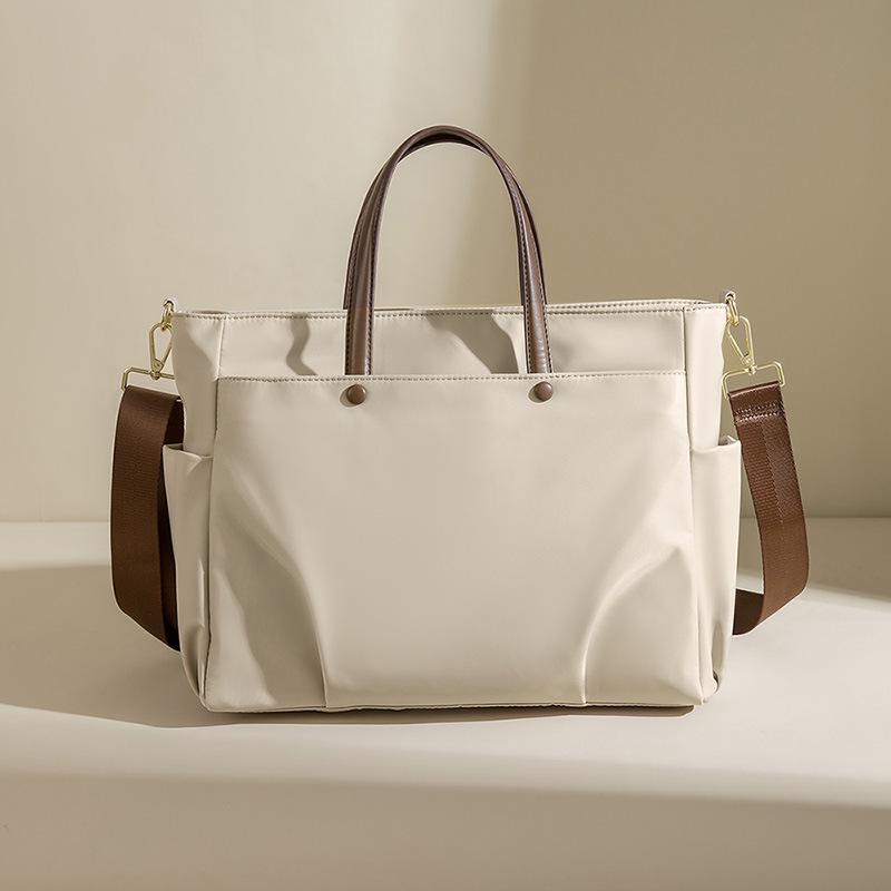 Damen Laptoptasche: 15,6-Zoll-Aktentasche mit großer Kapazität, zum Umhängen und als Crossbody-Tasche