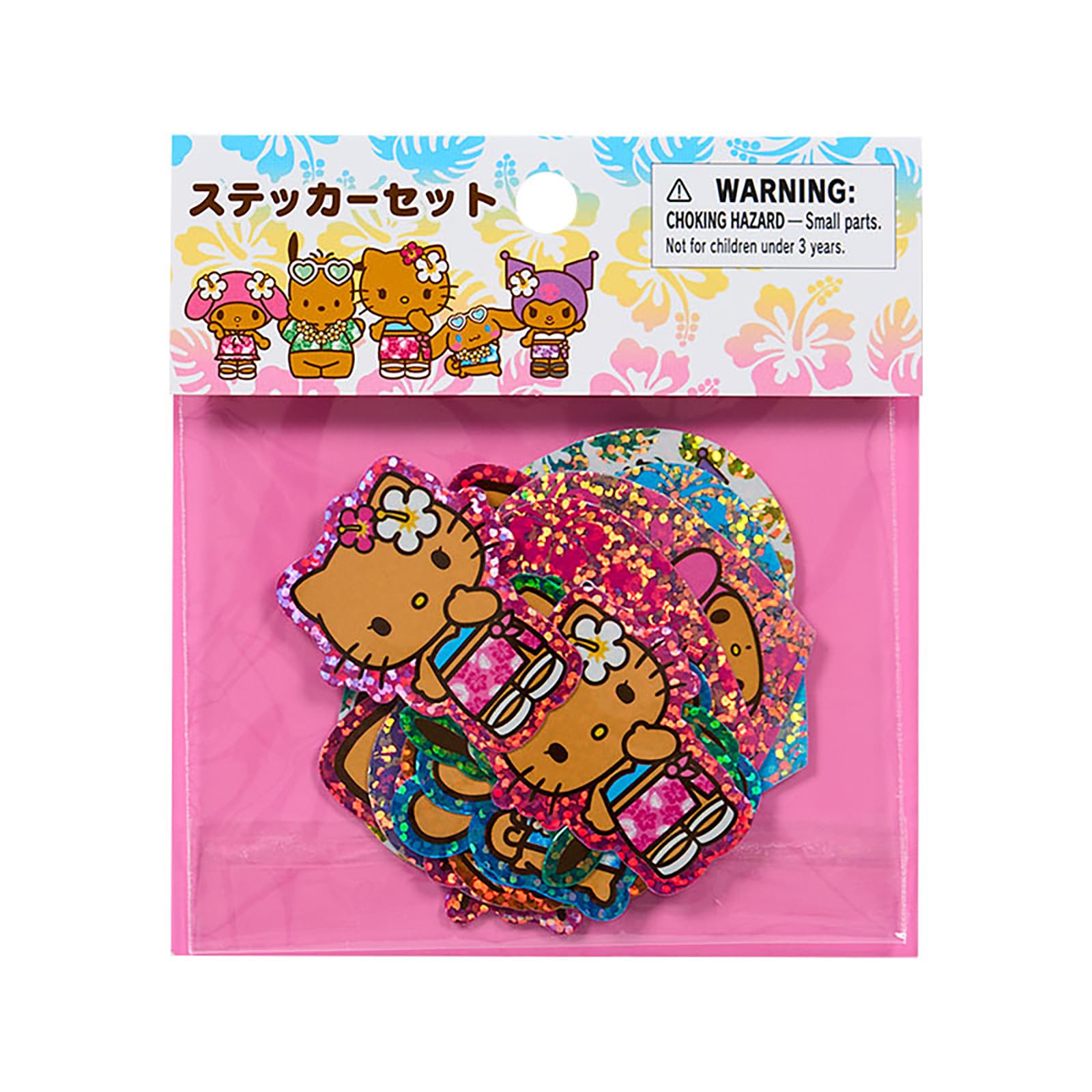 

Sanrio Sticker Set Sanrio Characters PVC and Paper Stickers for Ages 3 and Up 485675 (Tokonatsu Vacation)