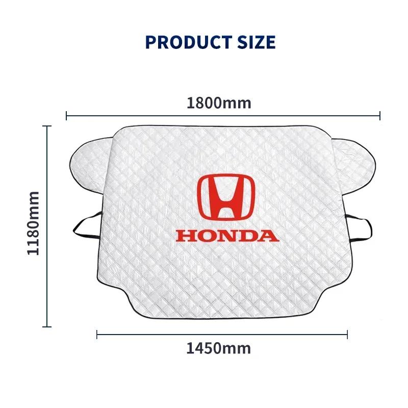 Car Front Windshield Cover Automobile Sunshade Cover for Honda CR-V STEPWGN Civic Accord City XR-V Envix ODYSSEY VEZEL Fit