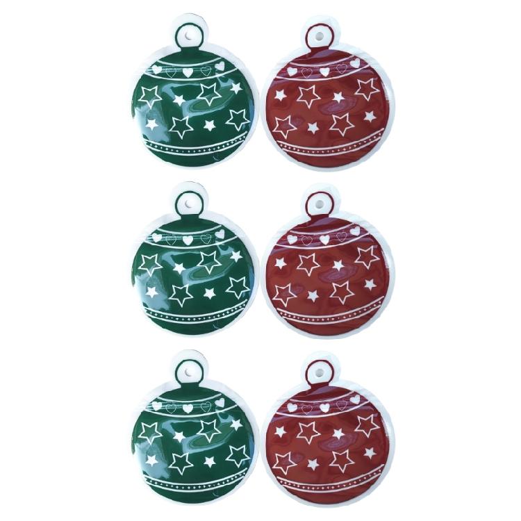 6Pcs Creative Christmas Present Bags for Family Gatherings Plastic Gift Containers Practical Candy Packaging Bag