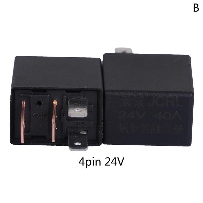 Dc 12V 24V 40A Nominal Akım 1No 1Nc Spdt 4/5 Pin Araba Otomotiv Alarm Rölesi