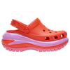 Crocs EVA Round Toe and Foot 7cm Hole Shoes Unisex Orange