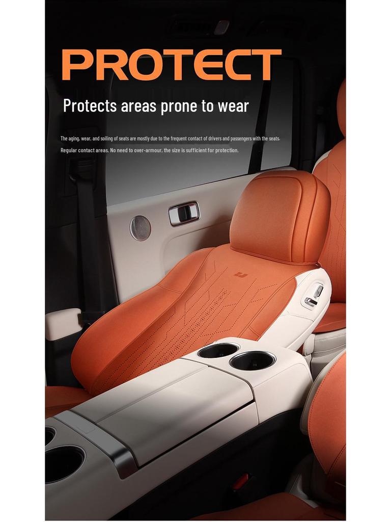 Universal Suede Car Seat Cushion for All Seasons - Car-Specific, Ideal for L8 Models