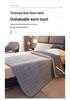 Lambswool Mattress Topper - Anti-Slip Protector for Student Beds