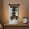 Desktop Misting Fan, Portable Cooling Fan with Spray, 3 Speed USB Rechargeable Mini Air Cooler for Home Office