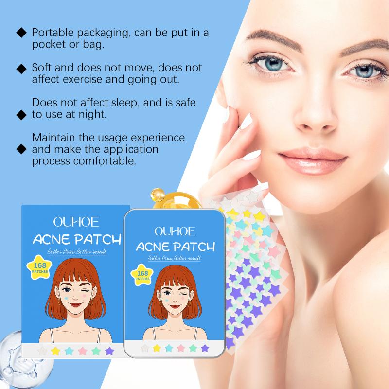 Hydrocolloid Star Pimple Patch Invisible Sticker Fading Quick Blemish Cover for Office School Use