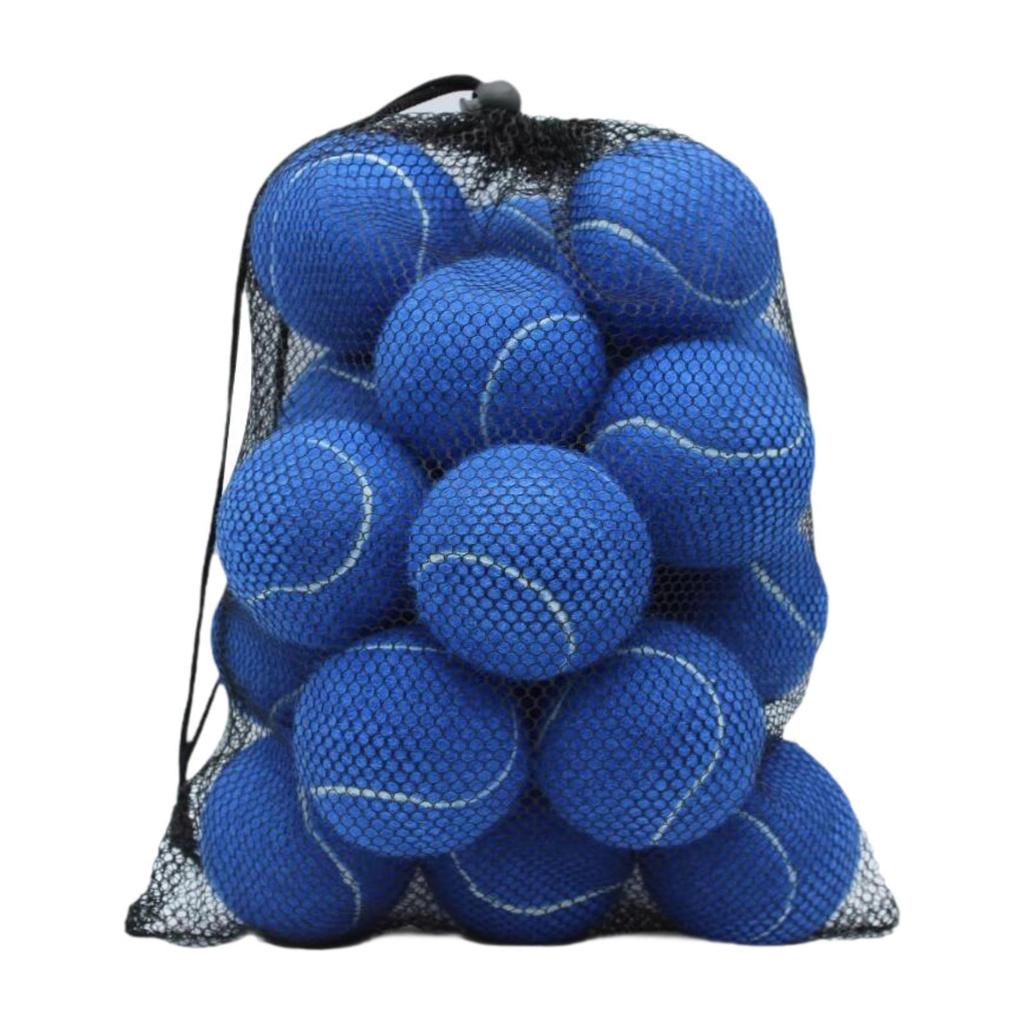 20x Tennis Balls 6.4 cm Diameter Pet Dog Tennis Balls Training Balls for Games Beginners Entertainment Outdoor Racquet Sports
