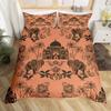 Tribal Ethnic Elephant Duvet Cover Exotic Style Bedding Set Boho Mandala Flower Paisley Quilt Cover Polyester Comforter Cover