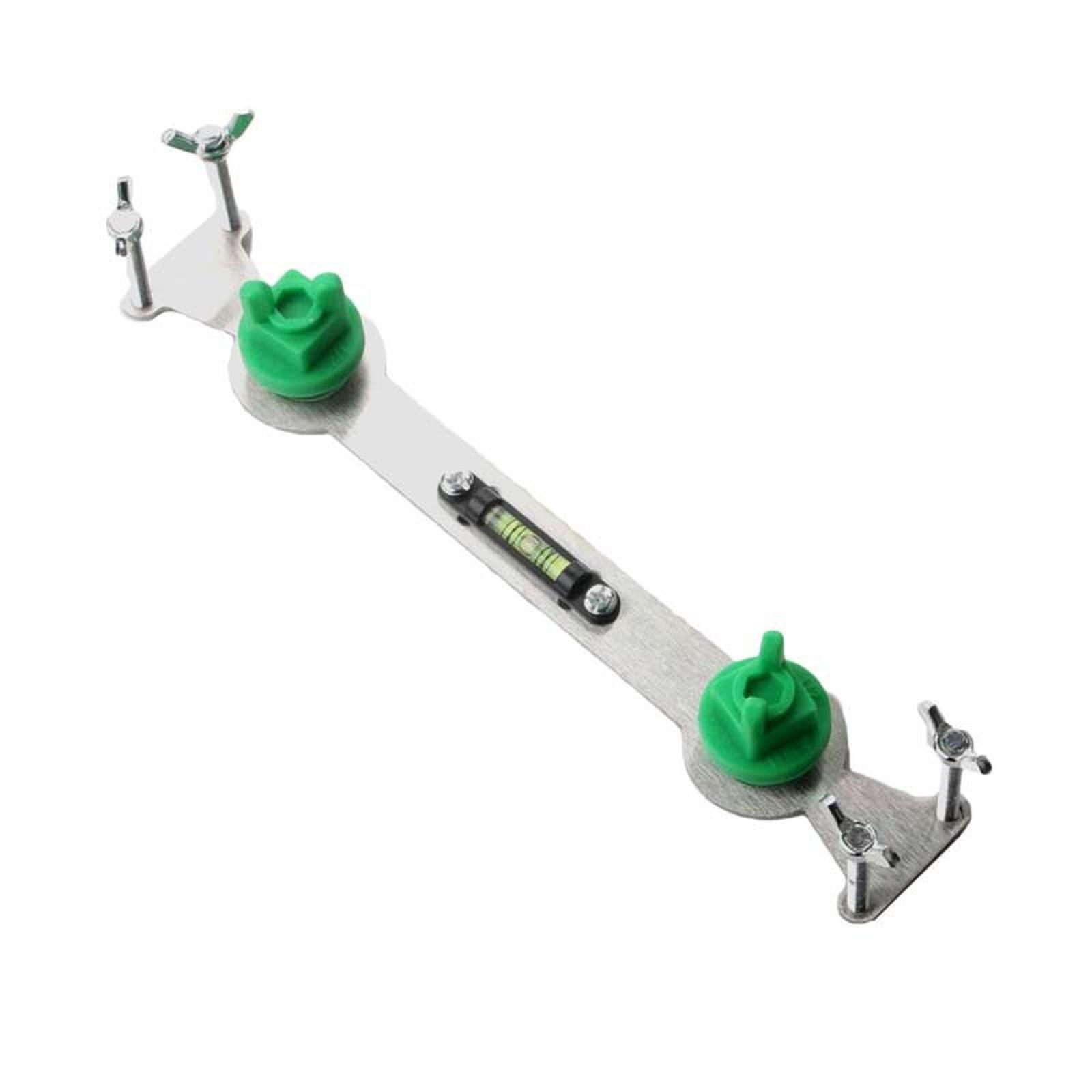 

Metal Hot and Cold Water Pipe Leveler with Bubble Level - Precision Leveling Tool for Plumbing Adjustments One Size