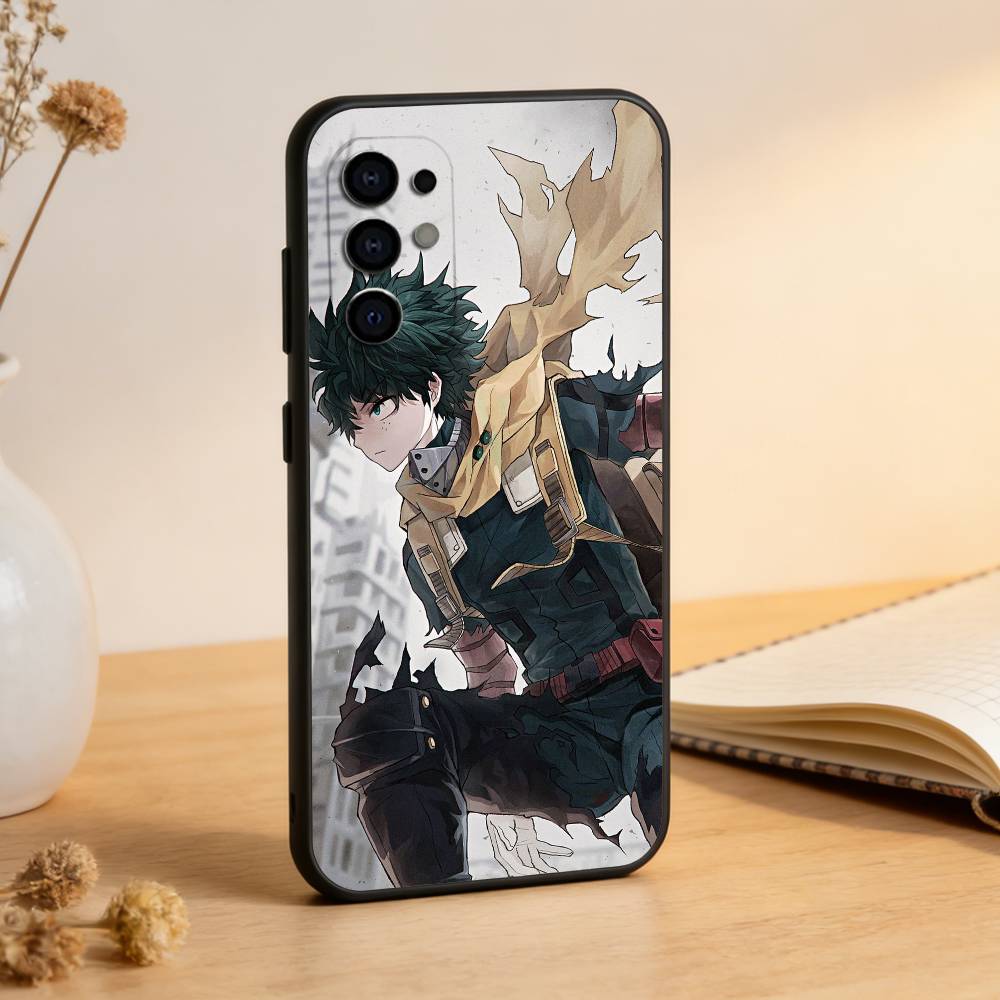My Hero Academia Izuku Midoriya Phone Case For Samsung S25,S24,S21,S22,S23,S30,Ultra,S20,Plus,Fe,Soft Silicone Black Cover