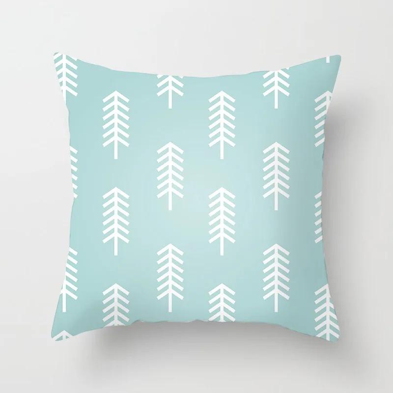 Geometric Pillow Cover Home Sofa Cushion Cover Throw Pillow Case 45X45Cm Pillowcase Home Decorative Throw Pillows Hotel Car Seat
