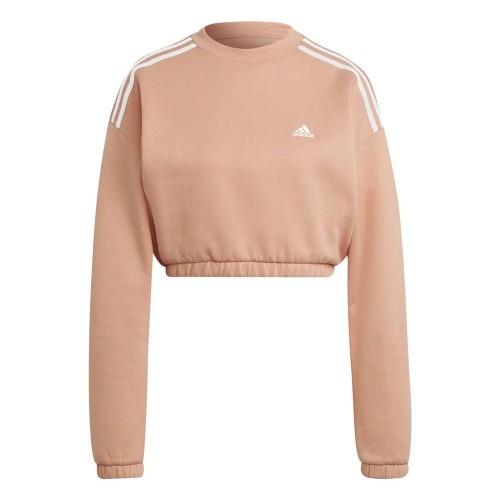 Adidas Womens/Ladies Hyperglam Crew Neck Crop Sweatshirt