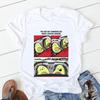 Avocado Funny Women T-Shirts Girl Harajuku Ullzang Graphic Cute Grunge Top Female T Shirt Summer Casual O-Neck Lady Tee Clothing