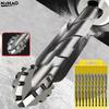 3Pcs/Set Four-Edge Sawtooth Eccentric Twist Drill Bit Set For Dry Drilling Of Ceramic Tiles Glass Marble Concrete Drill Bits
