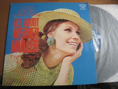 LP Record WERNER MULLER  All About Werner Muller SL1034 LONDON 1968 Japan New Age  Easy Listening Used