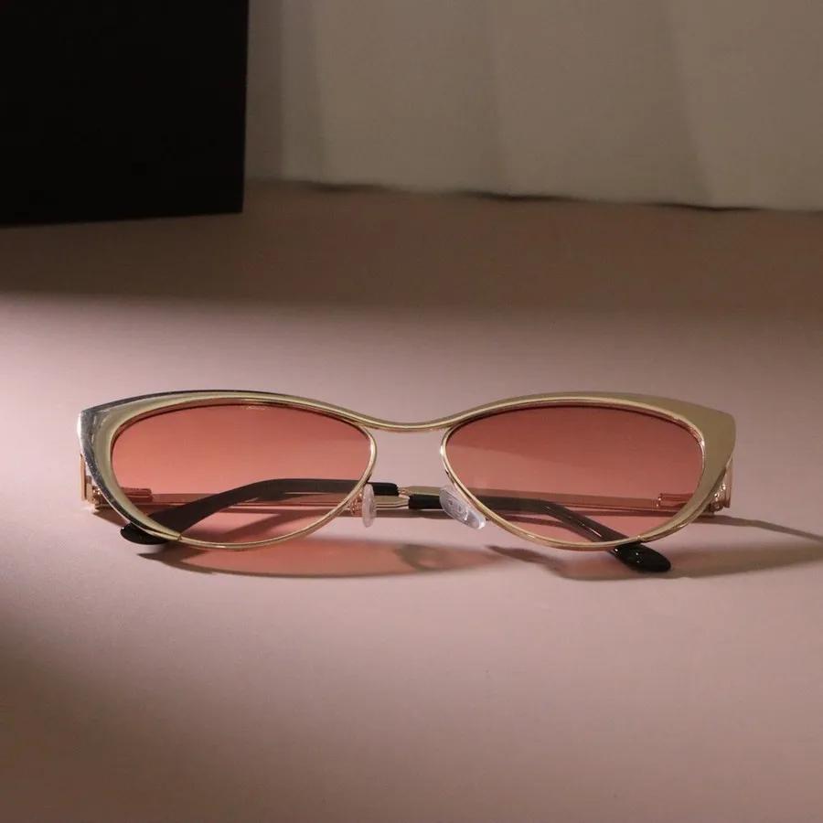 Fashion Metal Frame Sunglasses Women Men Casual Cat Eye Designer Sun Glasses Male Female Brand Luxury Travel