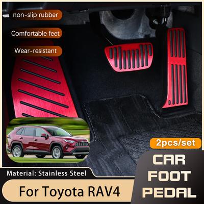 For Toyota RAV4 RAV 4 XA50 2024 Accessorie Car Pedals Accelerator Brake Non-slip Pedal Automotive Parts