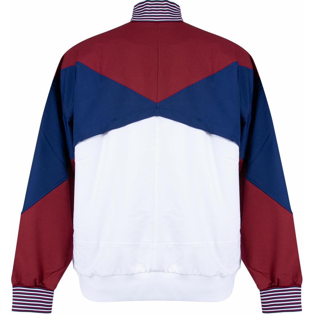 Nike Dri-FIT Soccer Jacket Color Block Printed Logo Vintage Sports Stand Collar Long Sleeve Work Jacket Men jackets White FJ2900-100