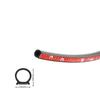4m Car Door Seal Strip Auto Rubber Seal D Z P Type Noise Insulation Anti-Dust Soundproof Sealing Strips Interior Accessories