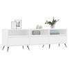 VidaXL Meuble TV blanc 150x30x44,5 cm bois d'ingénierie 831252