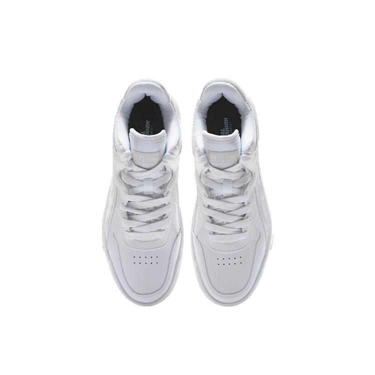 New LiNing Wave Anti Slip Wear Resistant Low Top Skateboard Shoes Women's White AGCR156-1