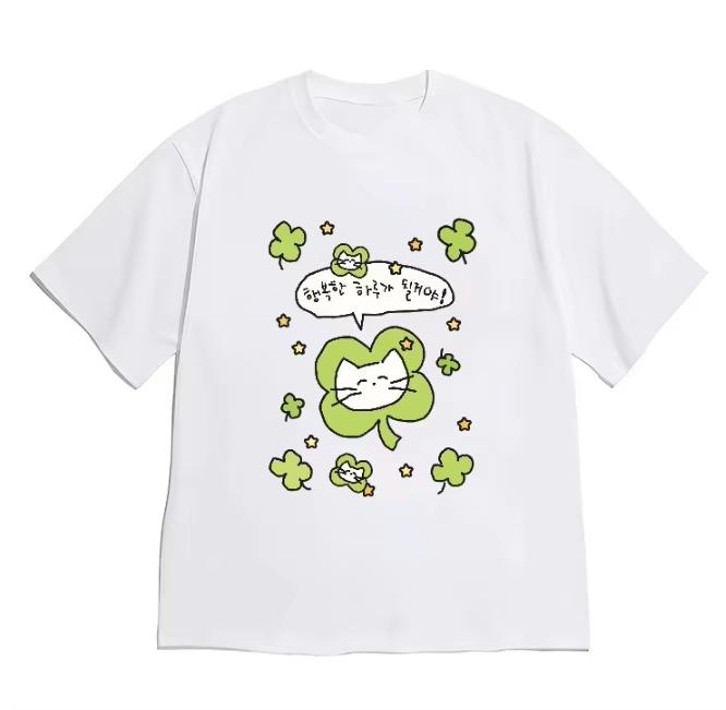 Aesthetic Cute Cat Tomato Graphic Vintage Loose Oversized Unisex Print Tshirts For Unisex Unisex Fashion Hip Hop Trendy