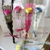 50pcs Transparent Flower Packaging Bag Waterproof Bouquet Packing Material Wrapping Paper  Wedding