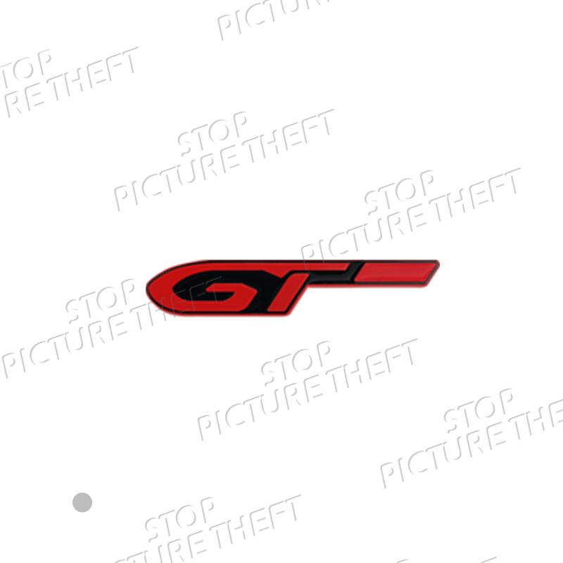 GT Logó Peugeot GT Line RCZ 2008 508 208 5008 3008 4008-hoz 3D Fém Jelvény Matrica Autó Kormánykerék Embléma Matrica Tartozékok