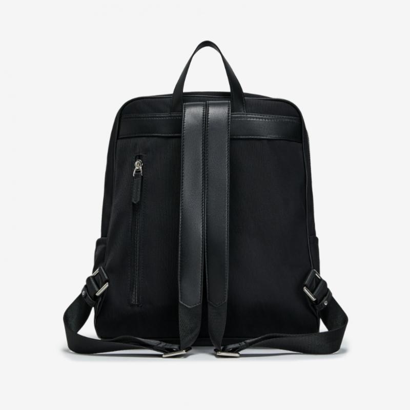 Esquire Collection Esquire Bijou Twill Nylon Backpack Black