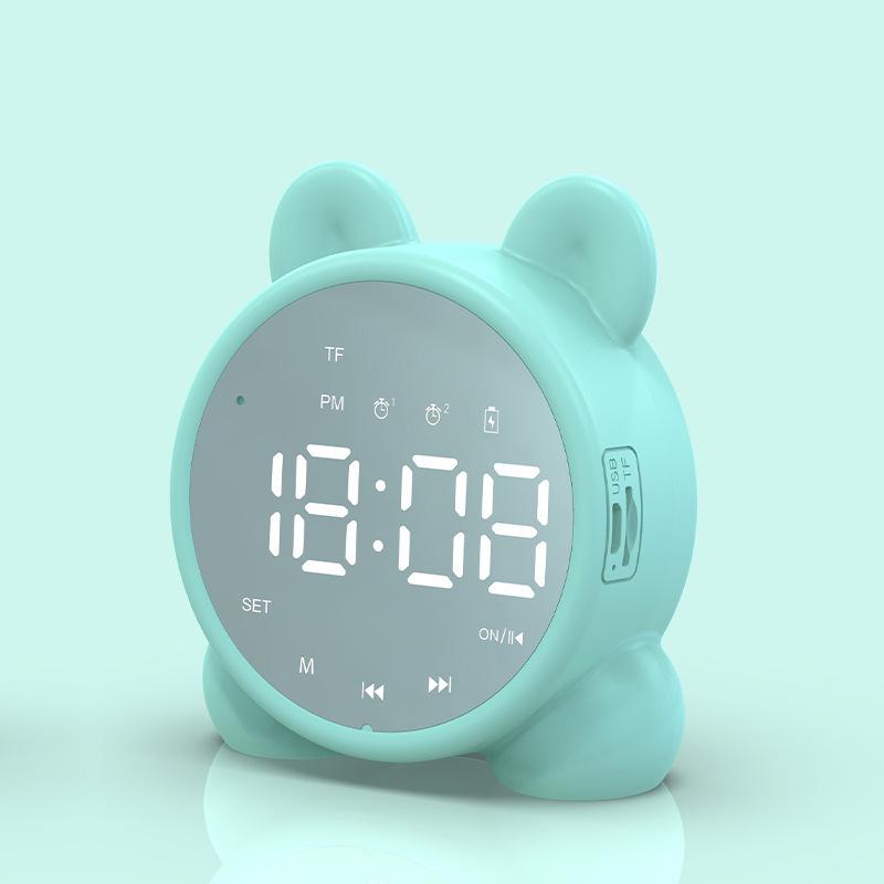 Cross G9 Little Devil Bluetooth Alarm Clock with AI Smart Speaker and HiFi Subwoofer