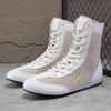 2026 New Wrestling Shoes for Men Breathable Boxing Training Boot Shock-Absorbant Combat Sneakers Men Training Fighting Boots