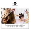 20 Inch Natural Brown Synthetic Hair Toppers Long Wavy Hairpieces for Women 6" ×6" Large Base Lace Front Hair Topper Clips In