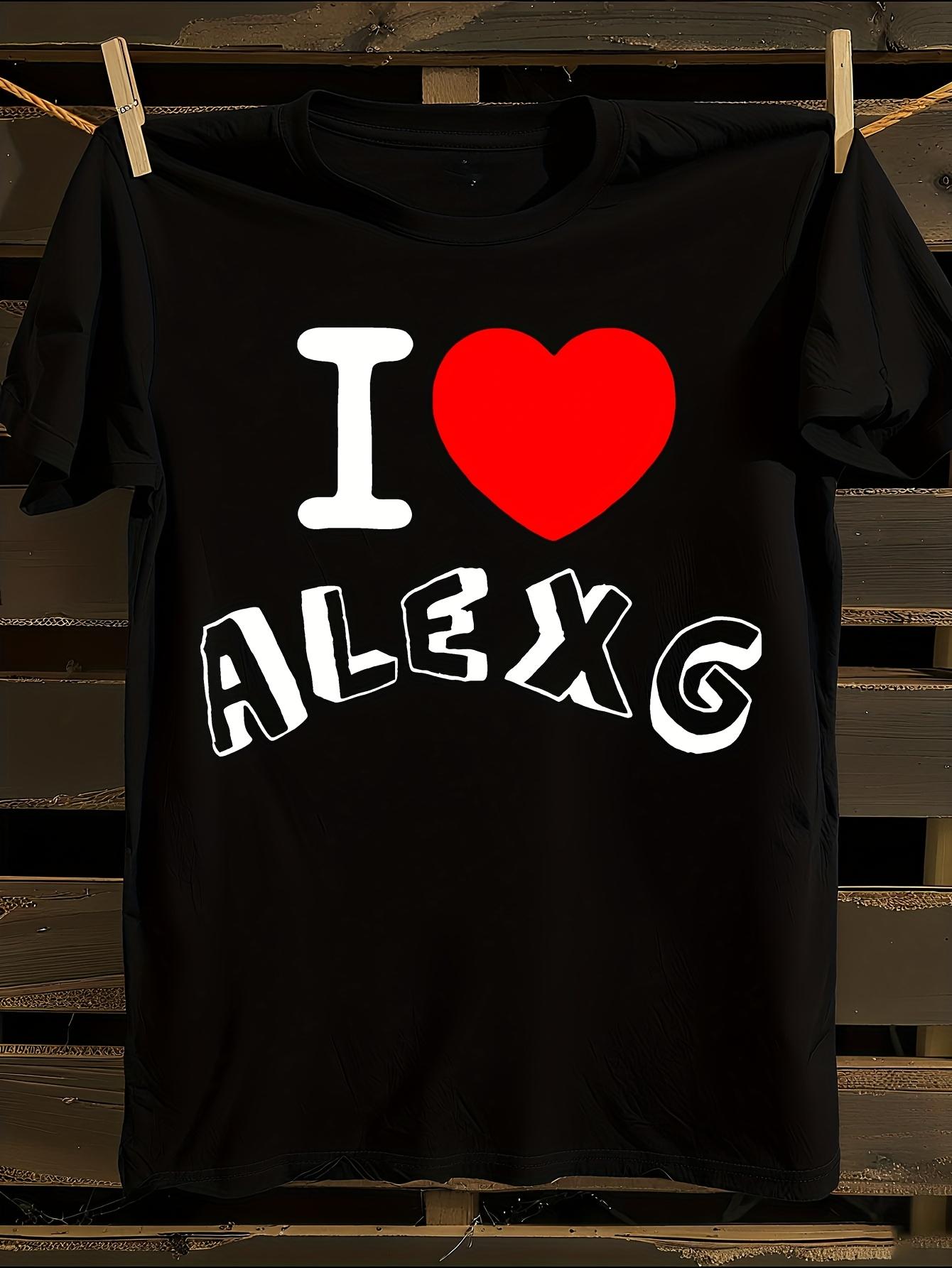 and WoI Love Alex G Signature Name Print T-shirt XL