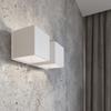 Quad 2 White Wall Lamp