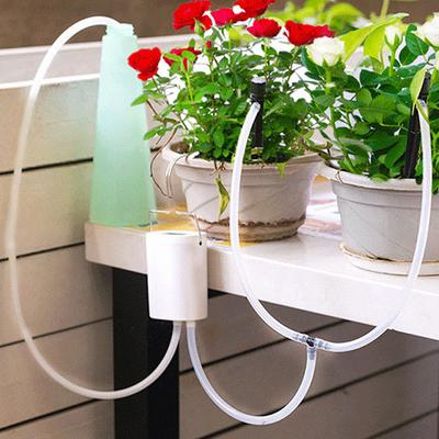 Automatic Plant Flower Watering Pump 2/8/16 Heads Pump Flowers Plants Home Sprinkler Self-Watering Kit Garden Self-Watering Tool