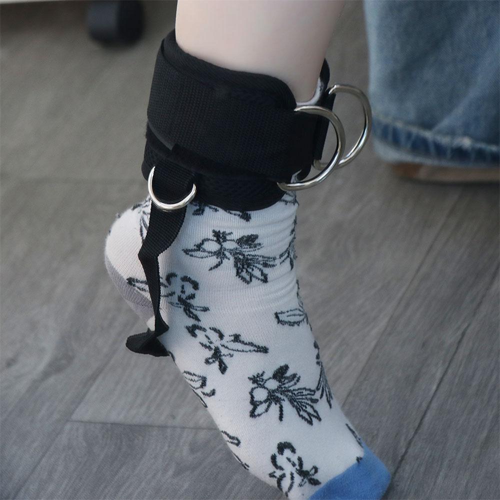 Buttocks Shaping Fitness Ankle Buckle Hand Thigh Exercises with Foot Straps Ankle Strap Leg Cuffs Comfortable Padded