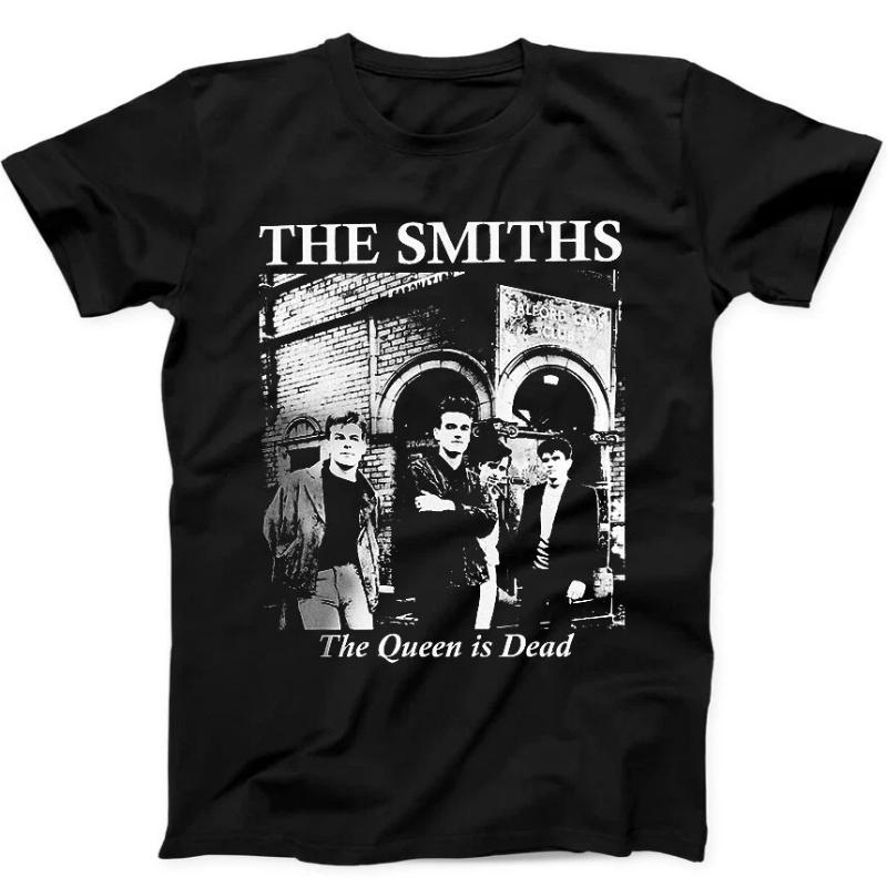 The Smiths The Queen Is Dead Punková kapela Hudební dárek Tričko Pánské Dámské Univerzální Černé tričko