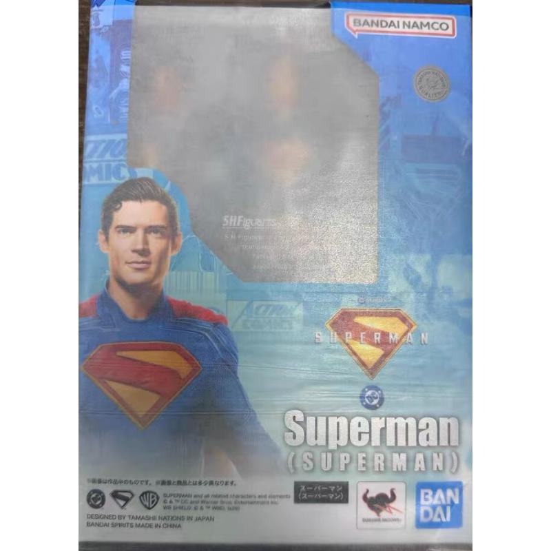 

Genuine S.H.Figuarts Superman David Corenswet Articulated Action Anime Figure Figurine Toy Gift for Kids