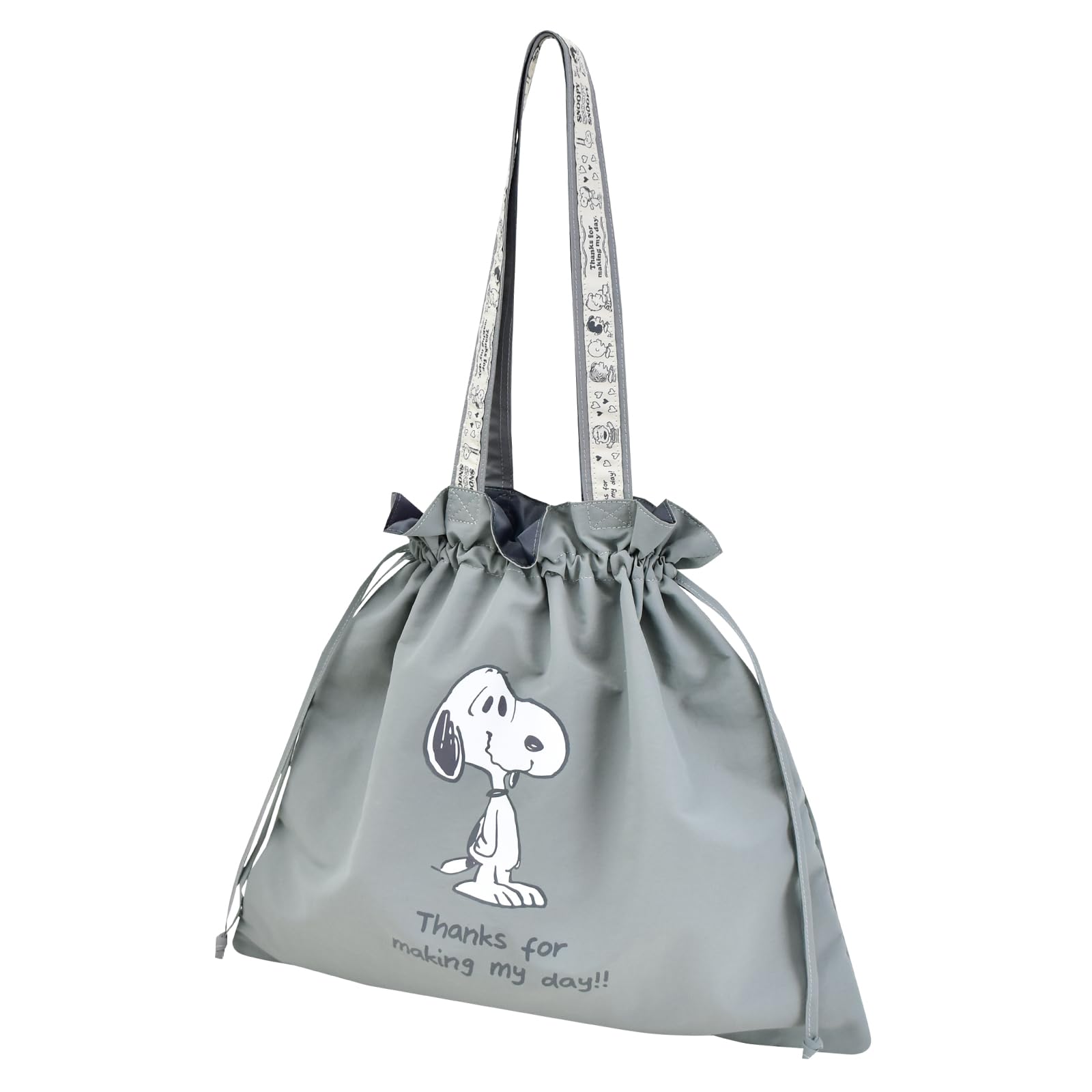 

LGY Snoopy Travel Drawstring Tote Bag SPZ-4099